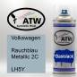 Preview: Volkswagen, Rauchblau Metallic 2C, LH5Y: 400ml Sprühdose, von ATW Autoteile West.